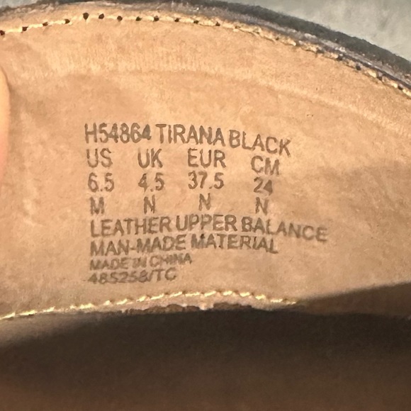 Hush Puppies - Women’s Tirana Black Shiny Leather Loafers - Size 6.5 - Picture 2 of 7